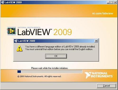 localized LabVIEW uninstall