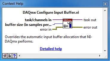 DAQmx Configure Input Buffer overrides automatic input buffer allocation that NI-DAQmx performs